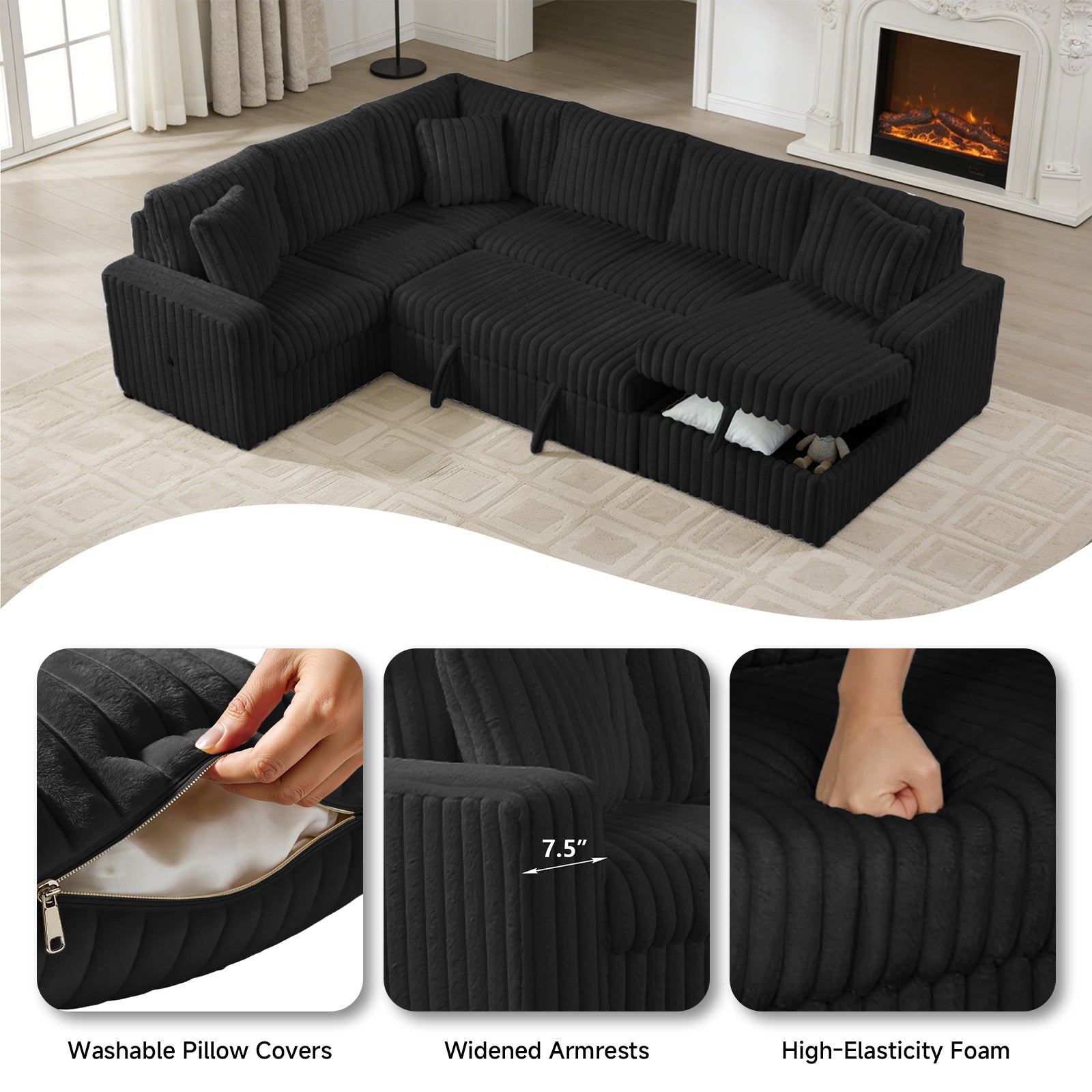 S3675 Raha II (Black)