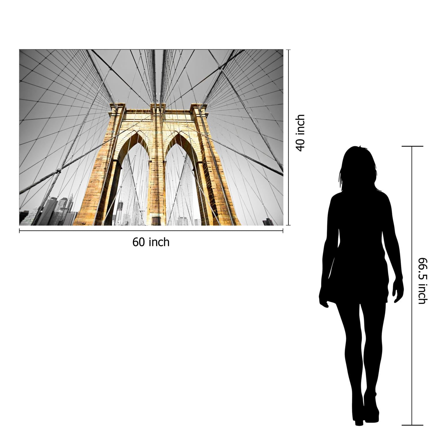 Temp Glass W/Foil - Brooklyn Bridge Tempered Glass