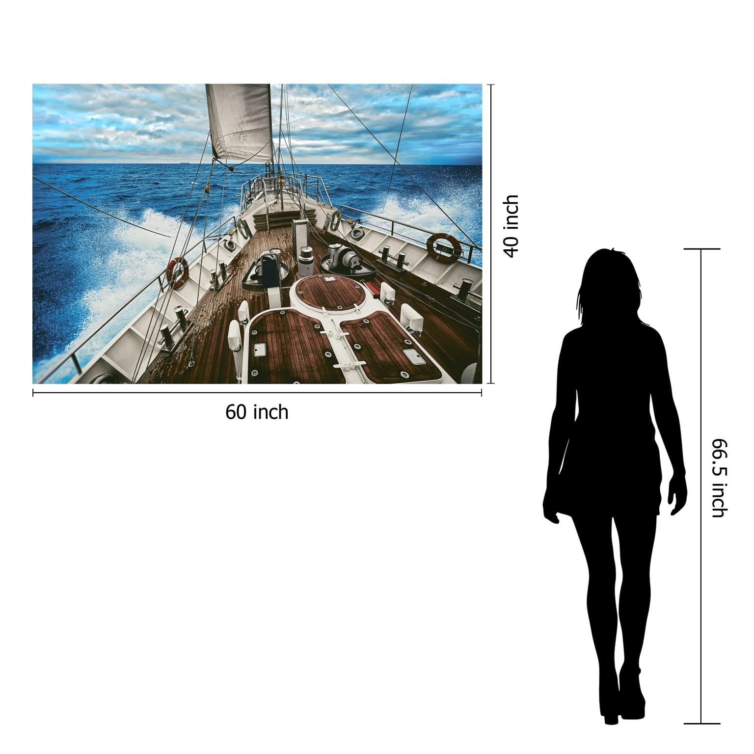 Temp Glass W/Foil - Ship At Sea Tempered Glass