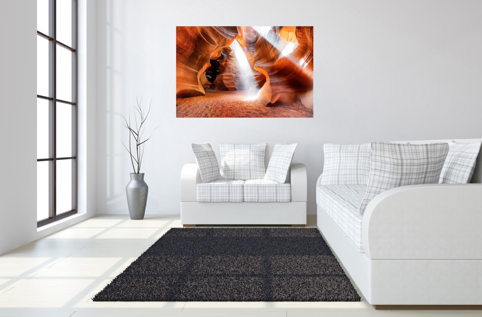 Temp Glass W/Foil - Antelope Canyon Tempered Glass