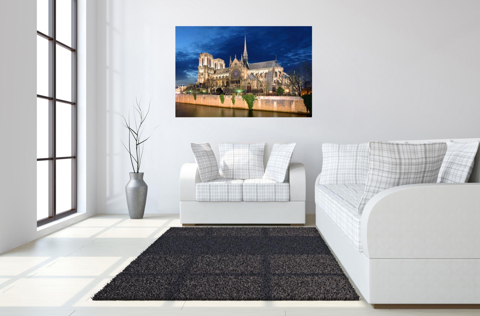Temp Glass W/Foil - Notre Dame Cathedral 1 Tempered Glass
