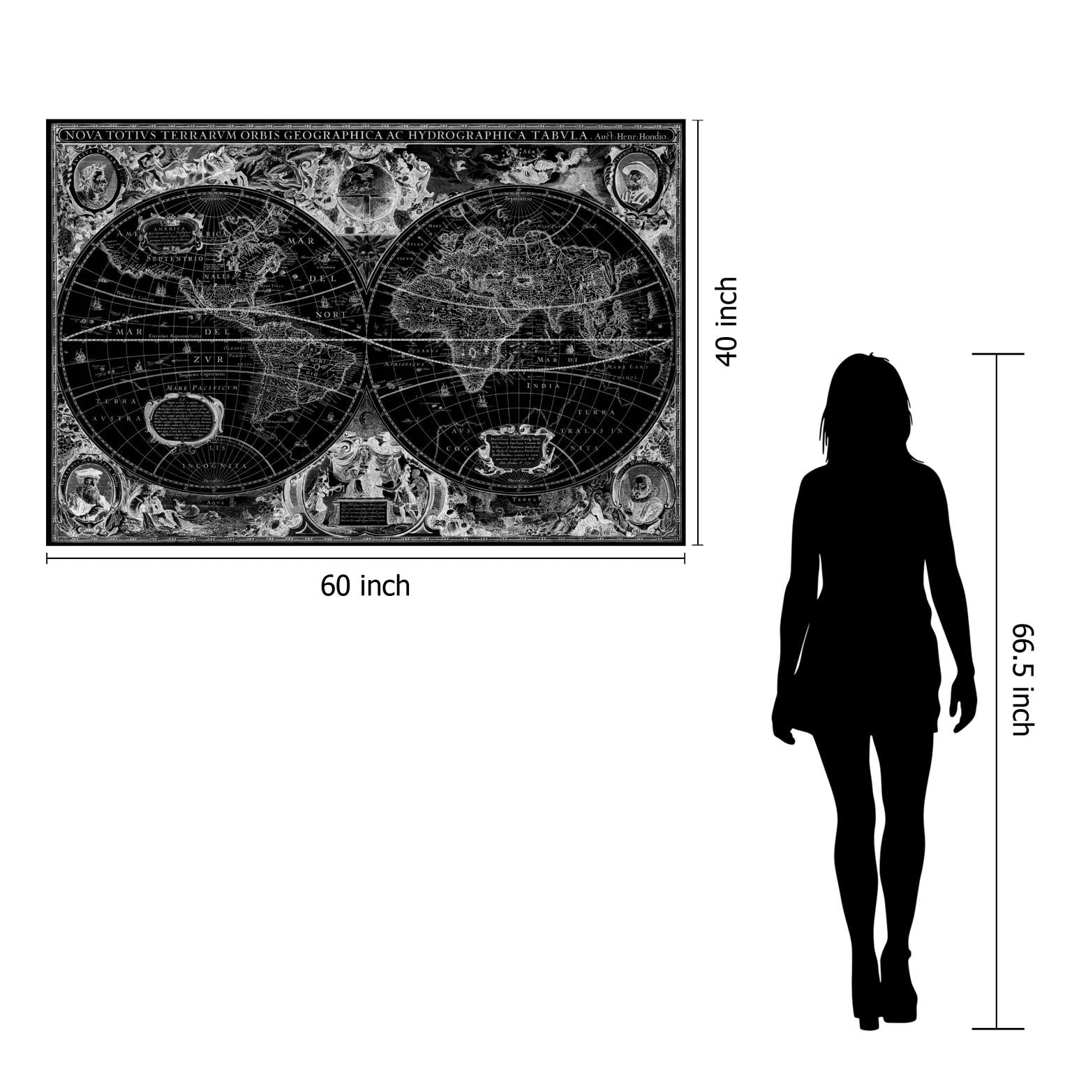 Temp Glass W/Foil - Geographica Tempered Glass