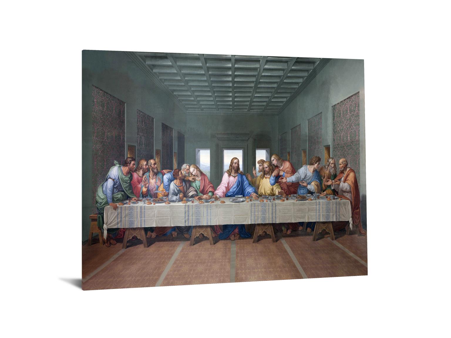 Temp Glass W/Foil - Last Supper Tempered Glass