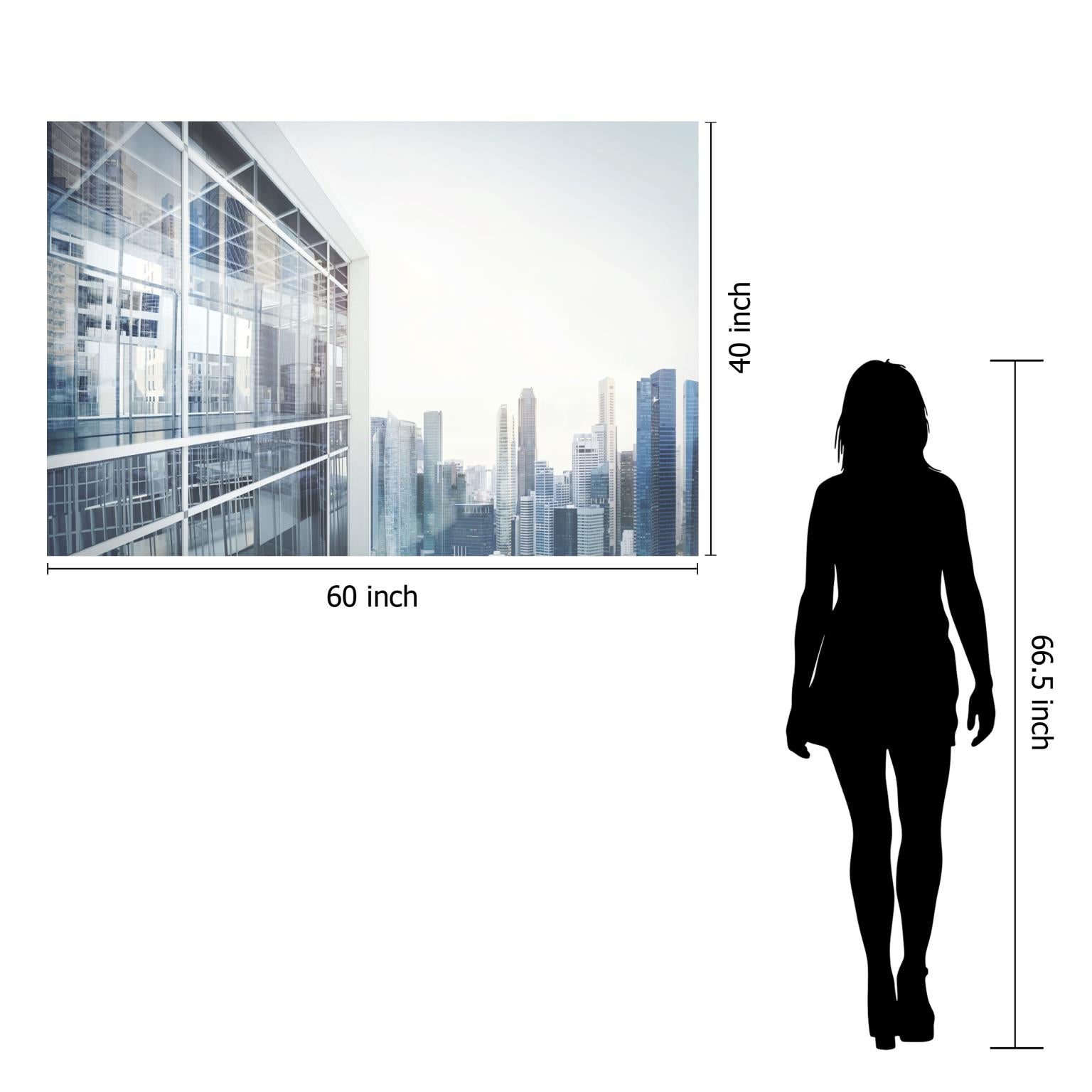 Temp Glass W/Foil -Skyscraper Tempered Glass