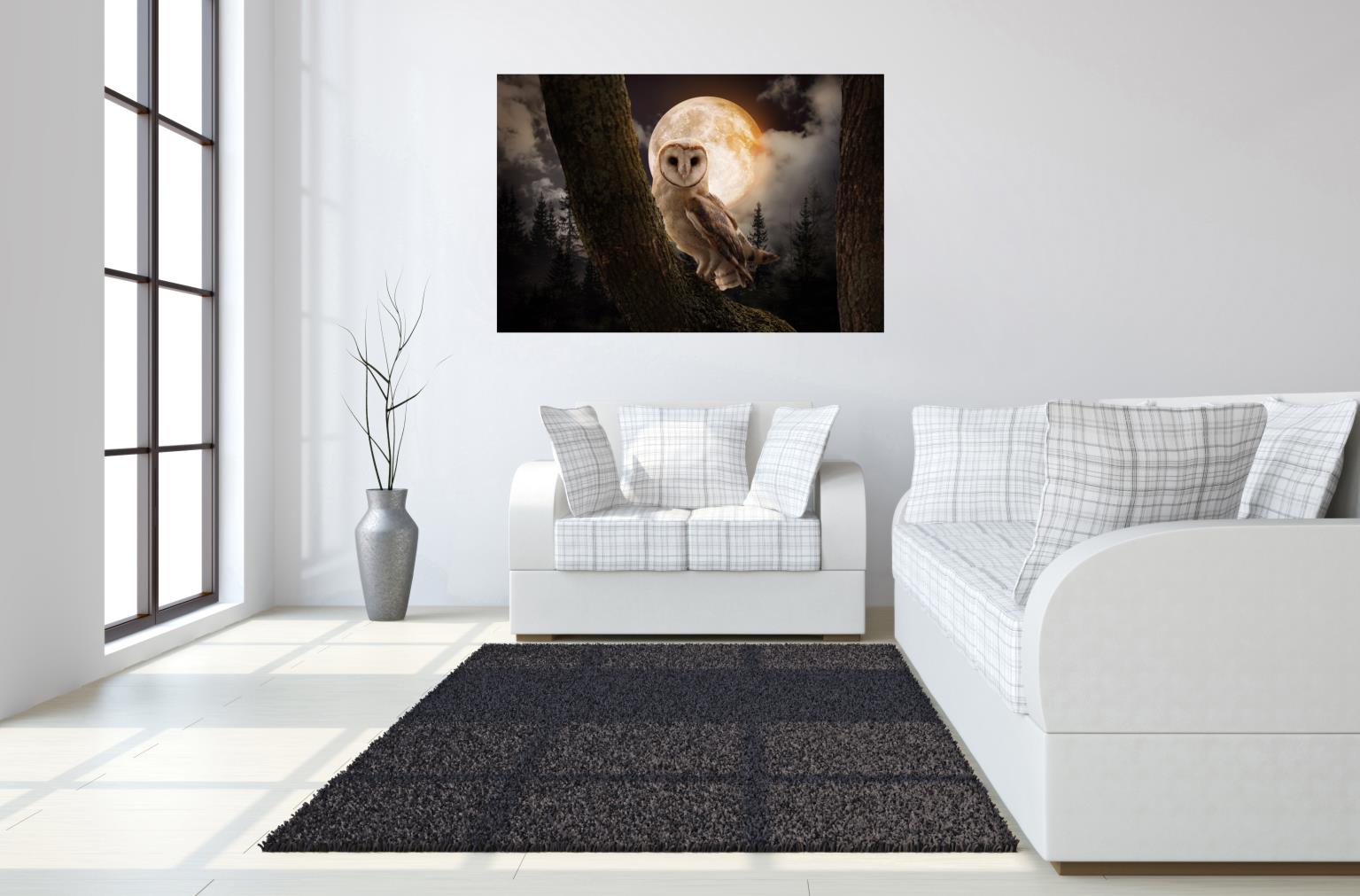 Temp Glass W/Foil -Night Owl Tempered Glass