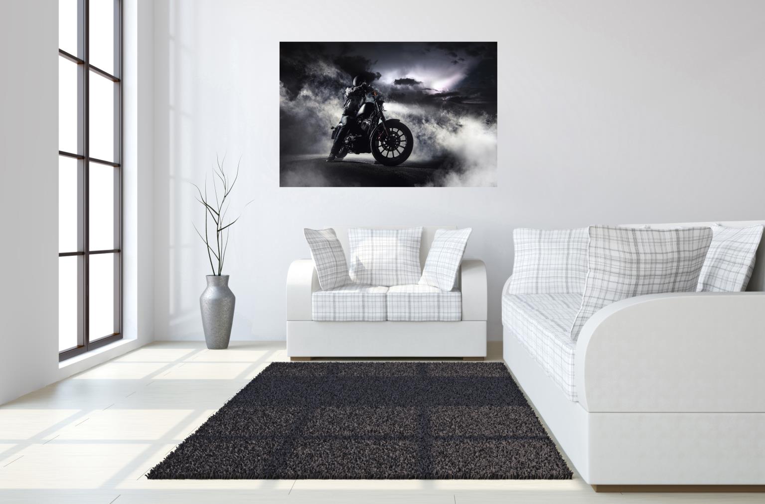 Temp Glass W/Foil -Burnout Tempered Glass