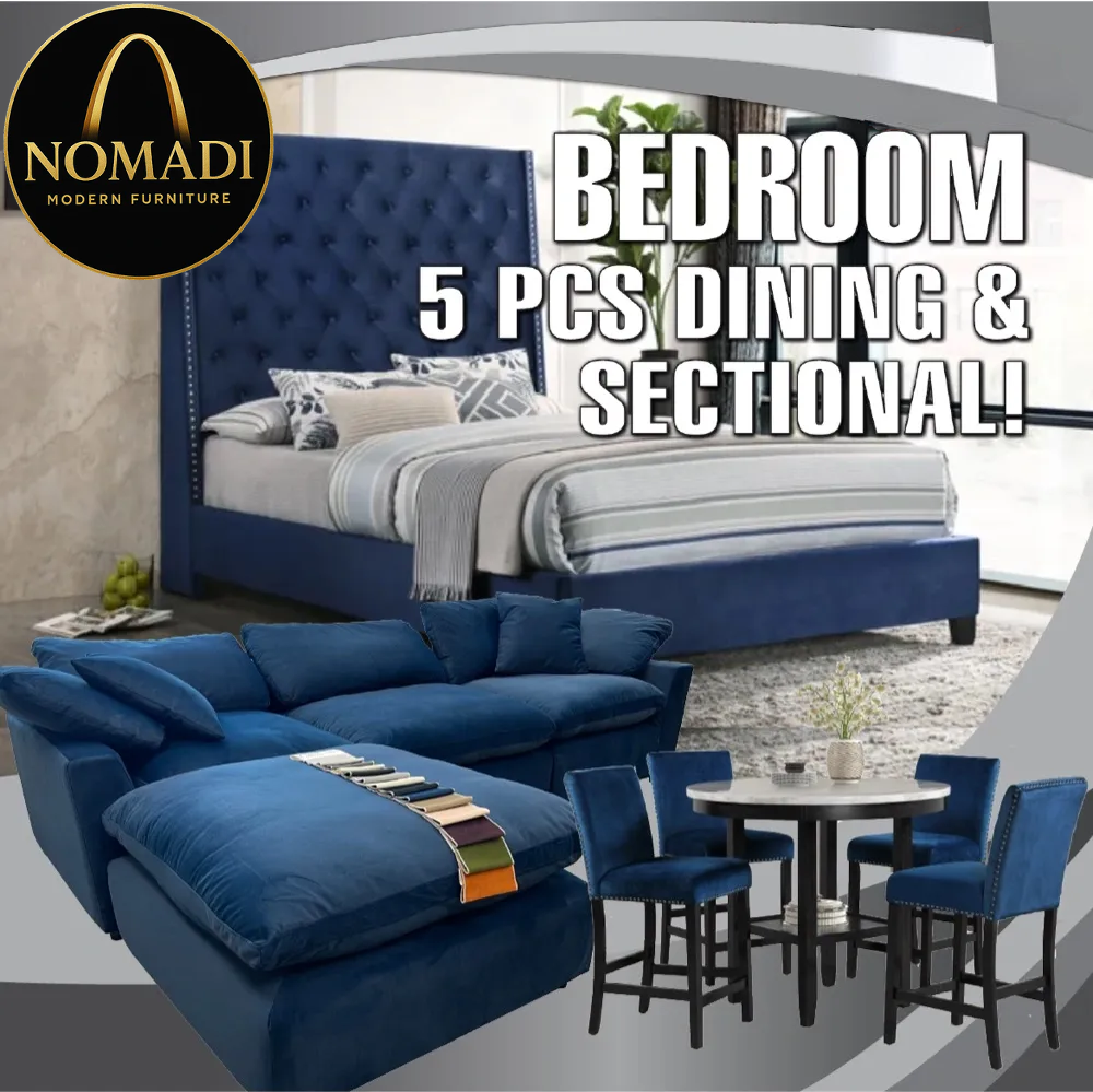Sky  Navy 3 room package