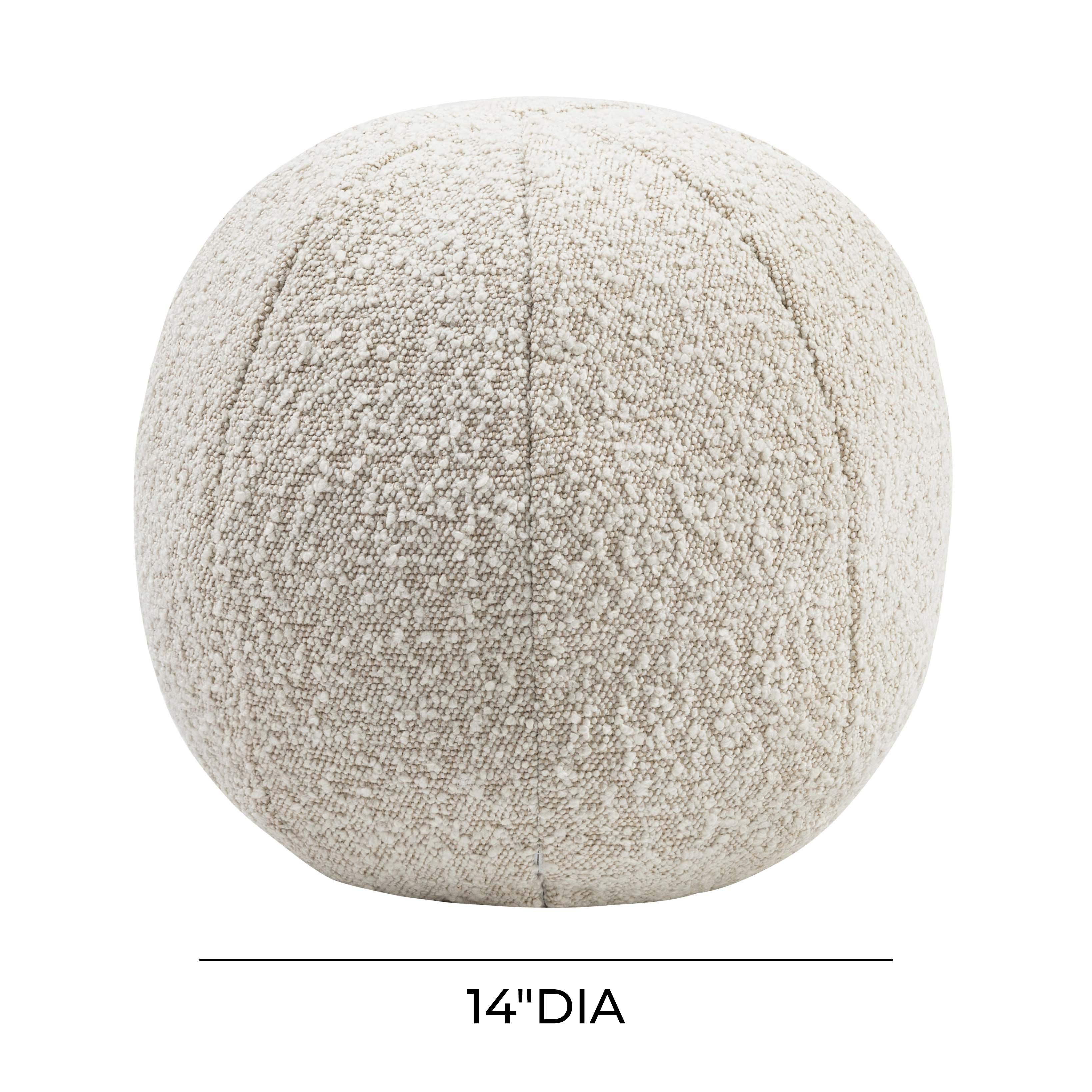 Boba Beige Boucle 14" Pillow