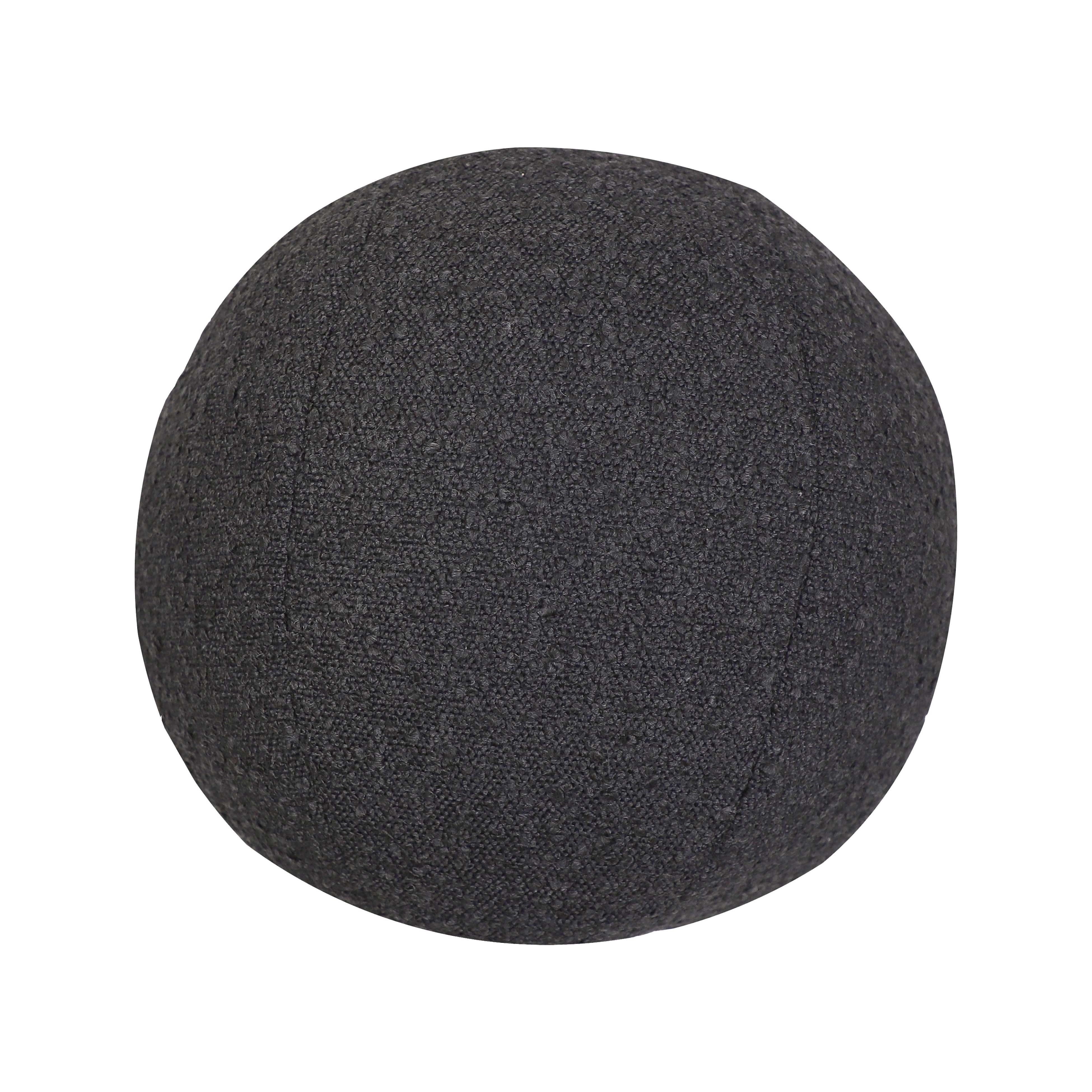 Boba Black Boucle 9" Pillow