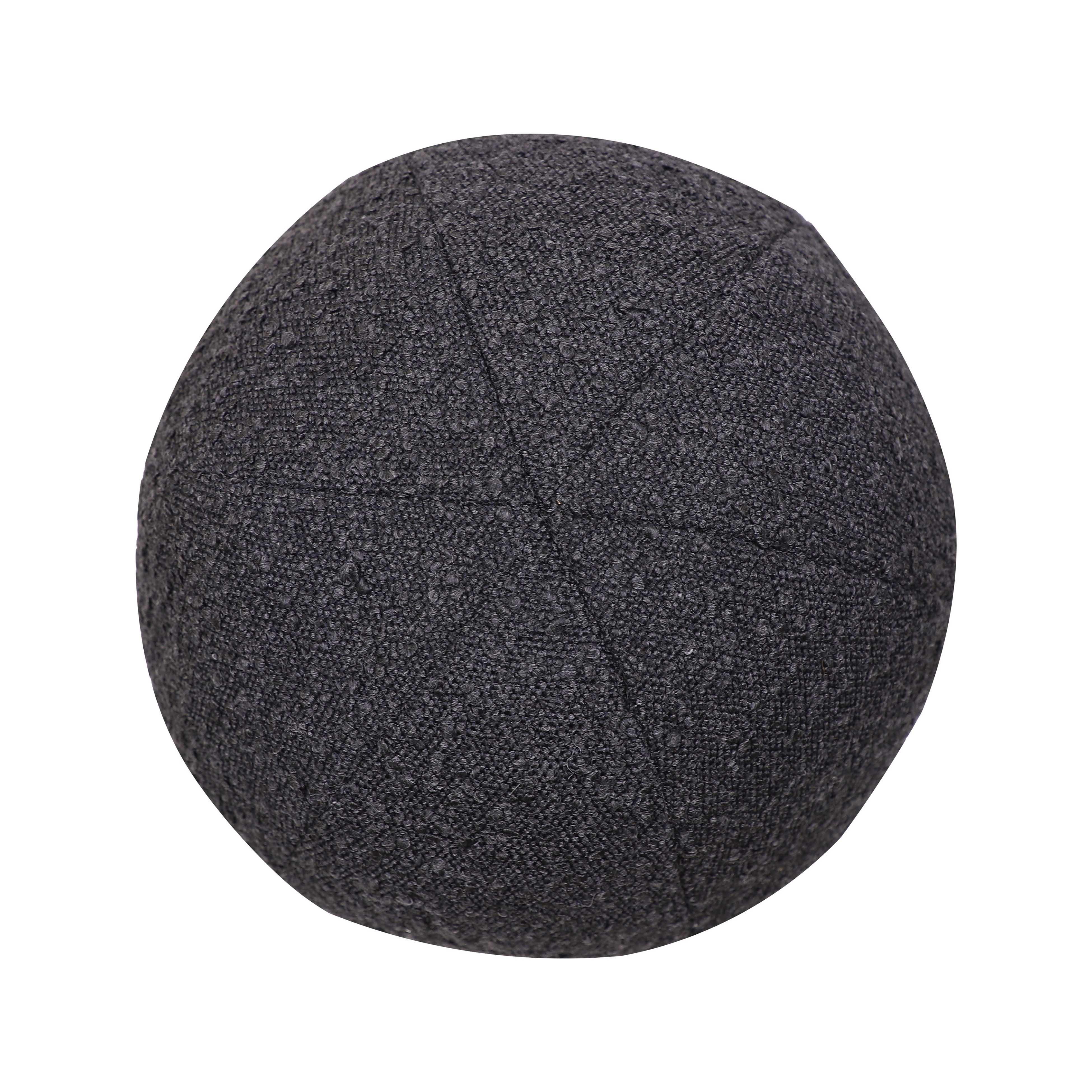 Boba Black Boucle 14" Pillow