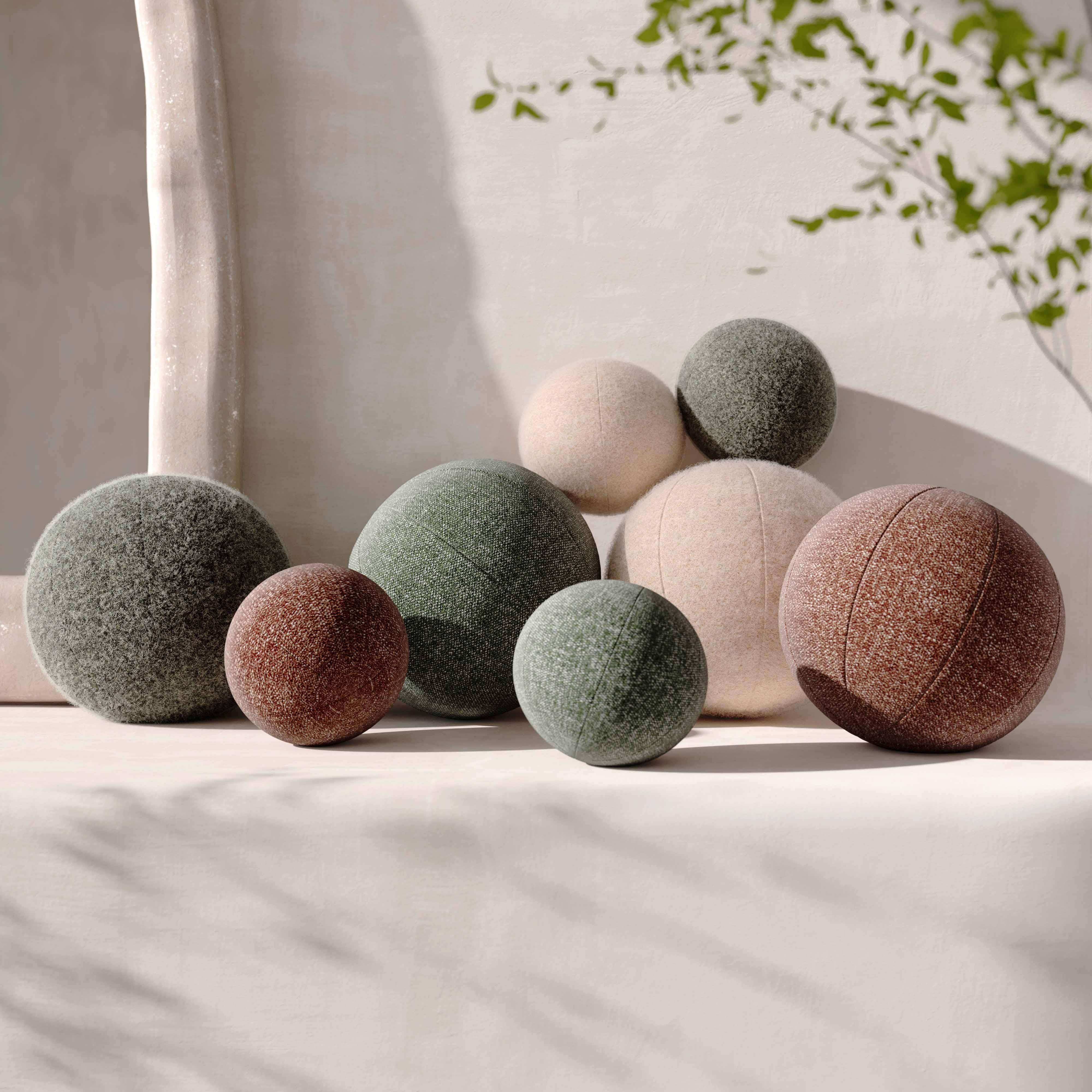 Boba Green Long Mohair 9" Pillow