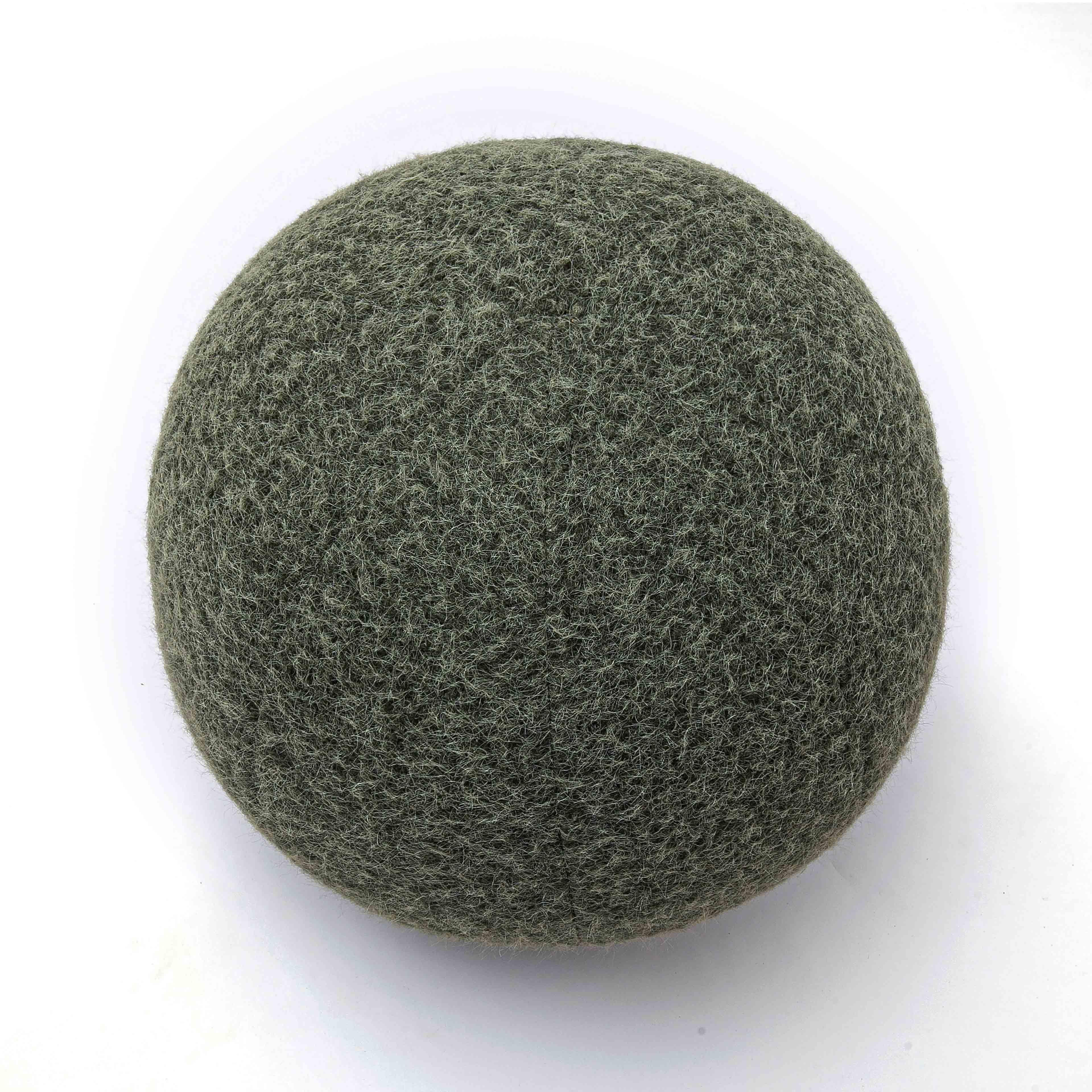 Boba Green Long Mohair 9" Pillow