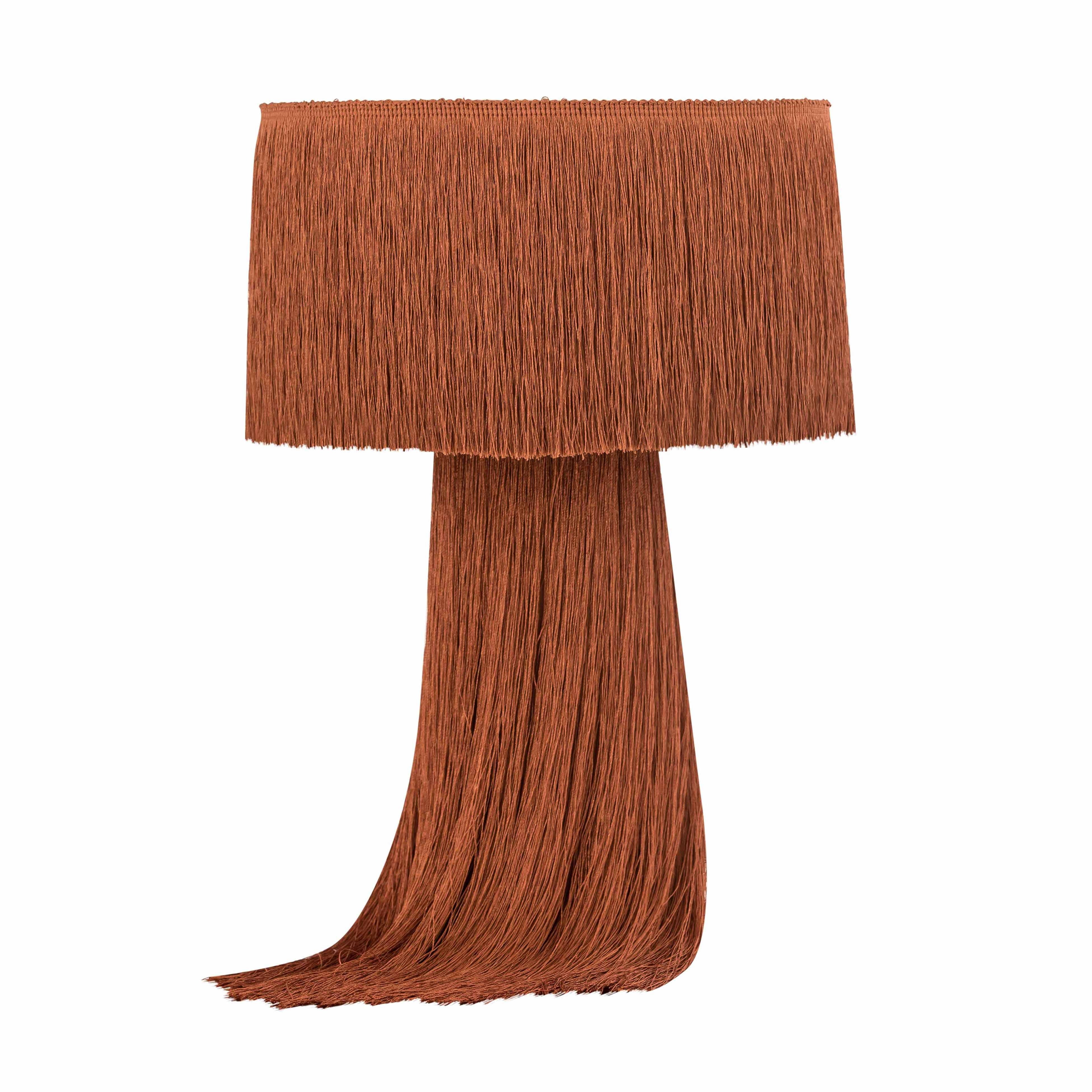 Atolla Brick Tassel Table Lamp - UK