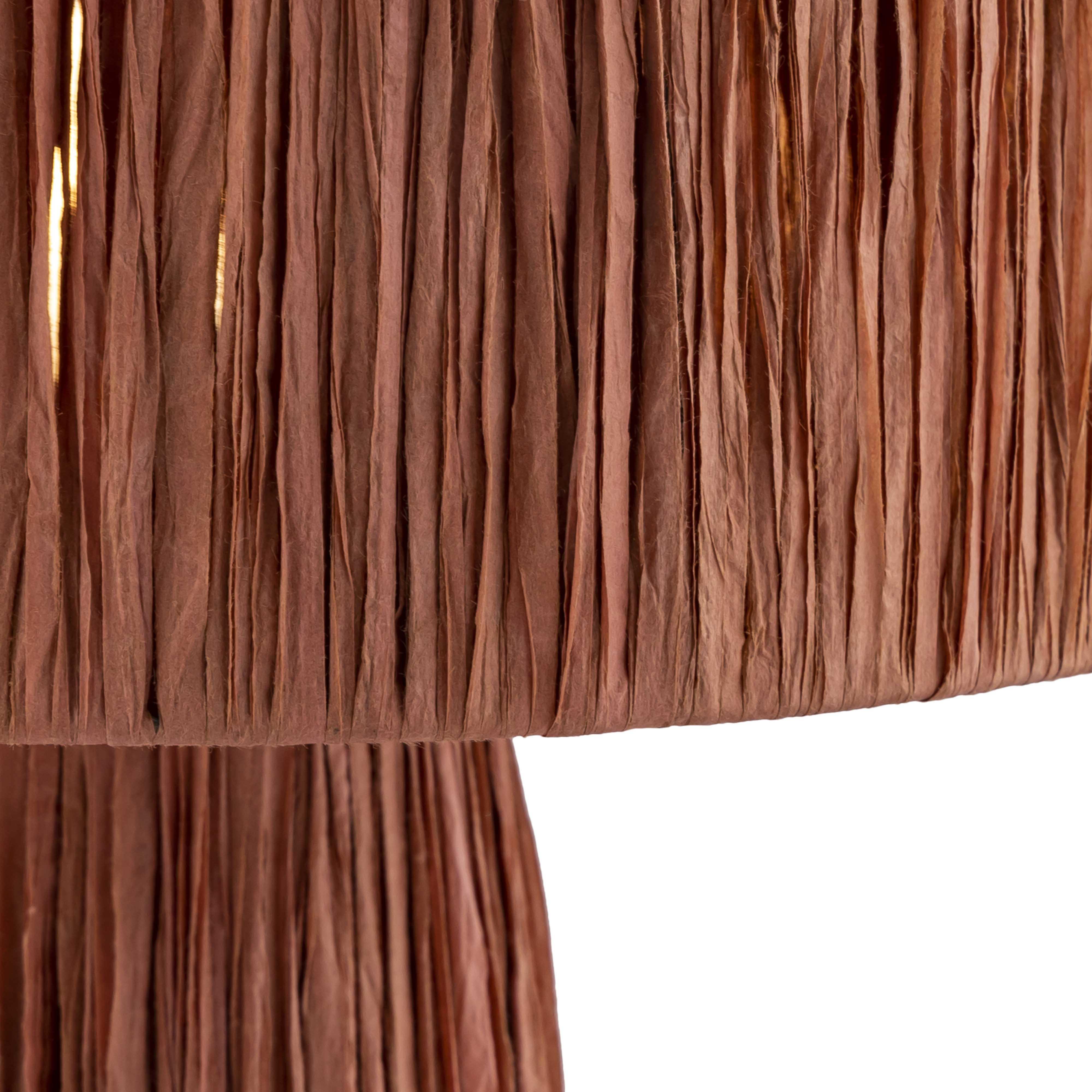 Shelby Raffia Brick Table Lamp