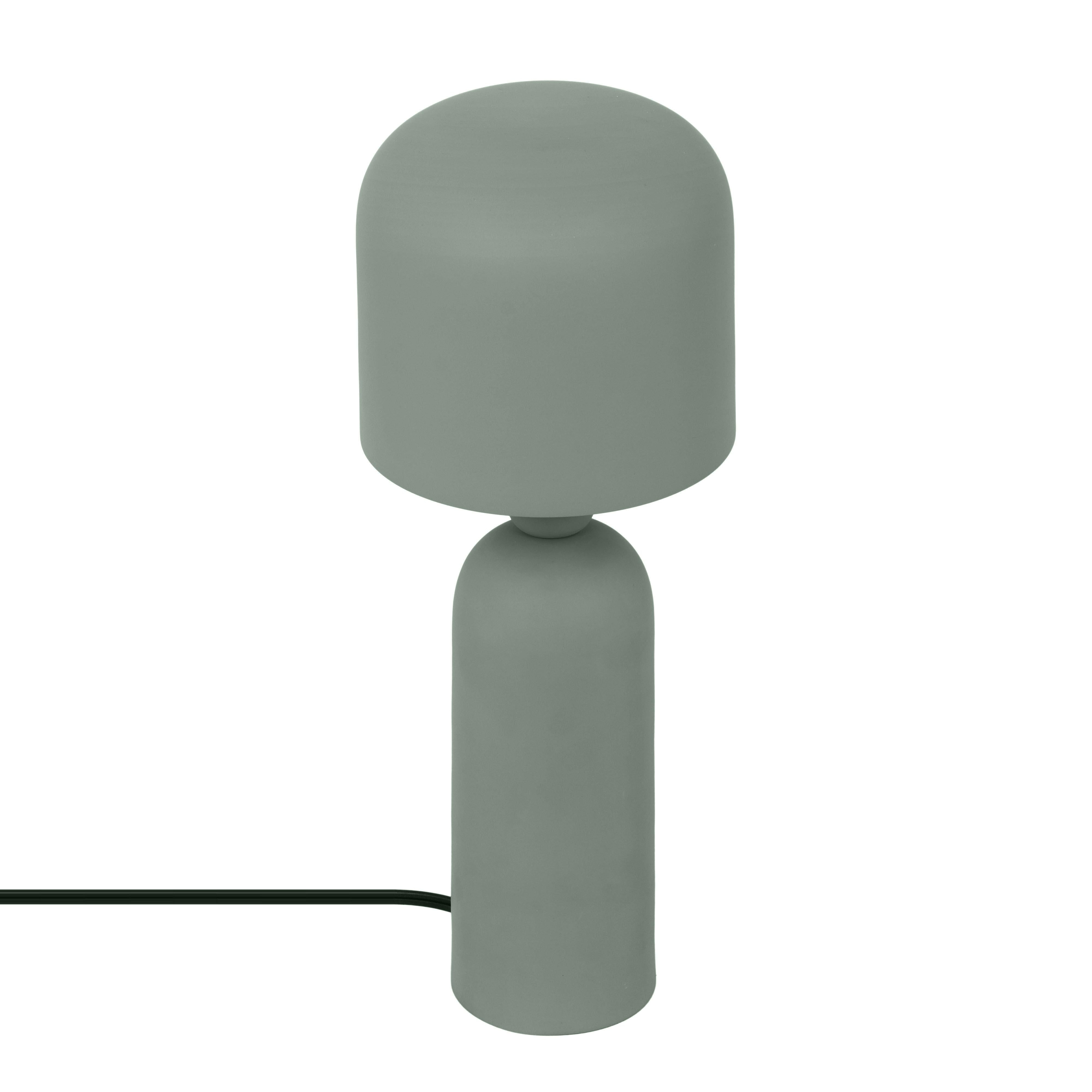 Shroom Green Metal Table Lamp