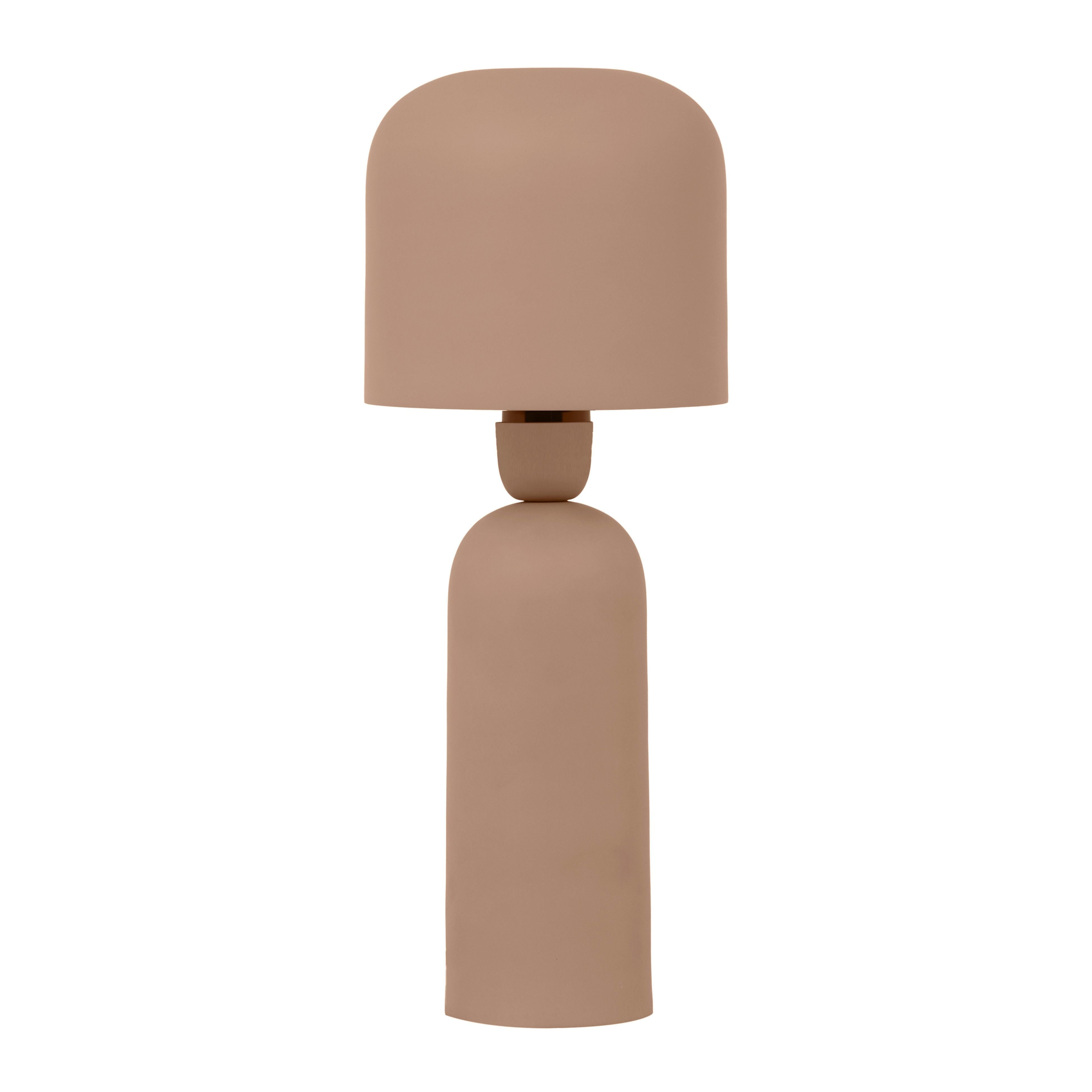 Shroom Terracotta Metal Table Lamp