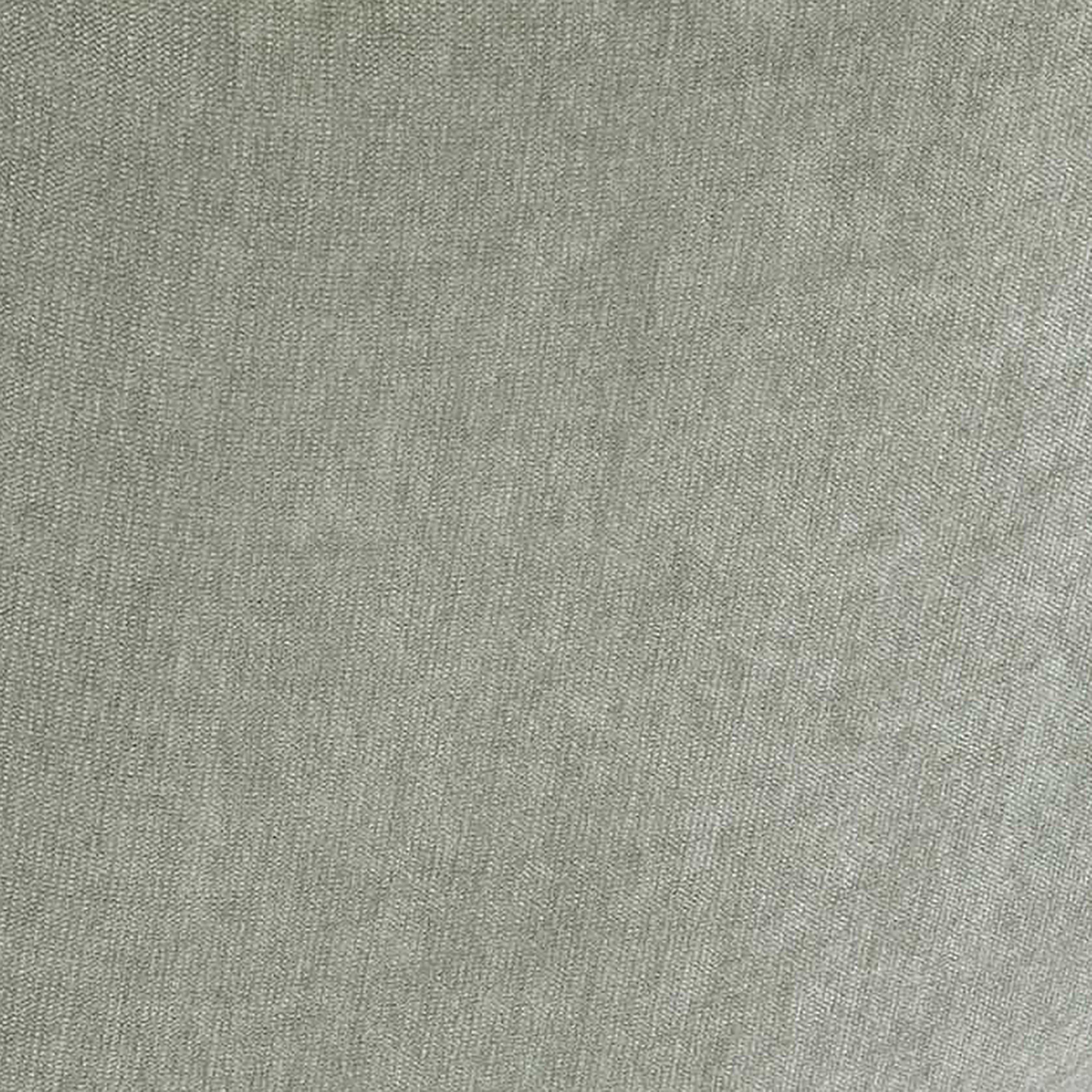 Kristen Light Green Upcycled Chenille Rolling Desk Chair