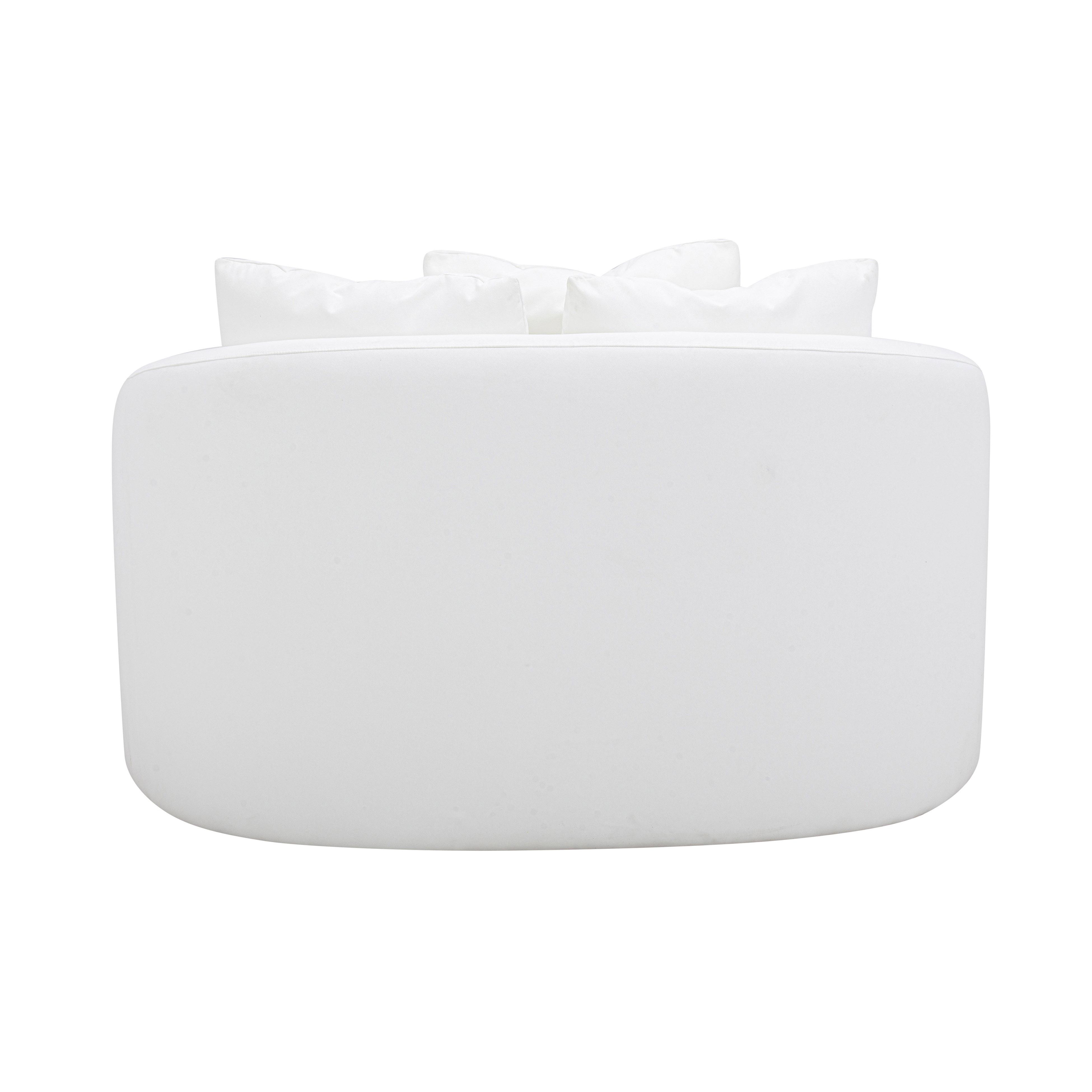 Hanim Cream Performance Fabric Daybed