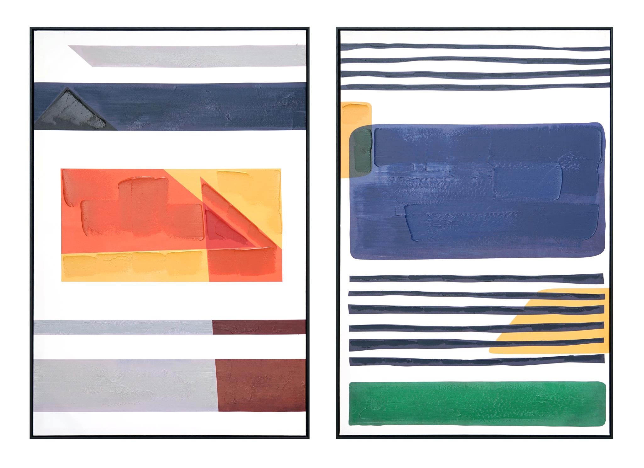 Hd Print Textured Canvas In Frame - Set Curated Canvas