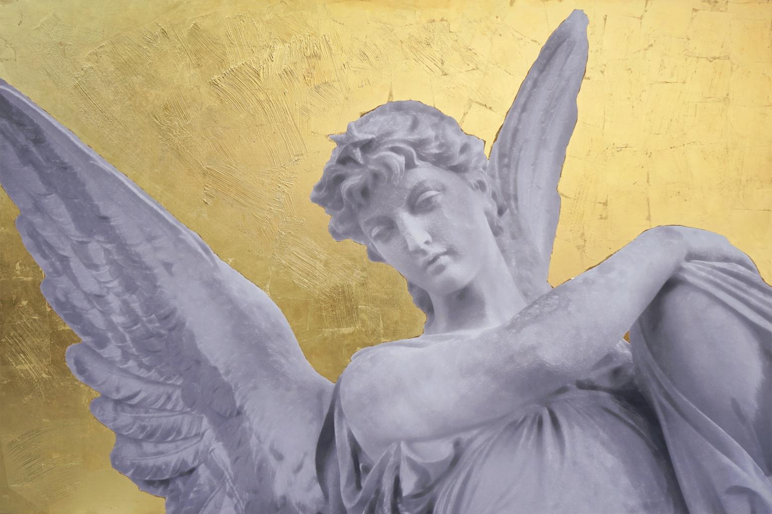 Hand Painted Textured Canvas Curated Canvas