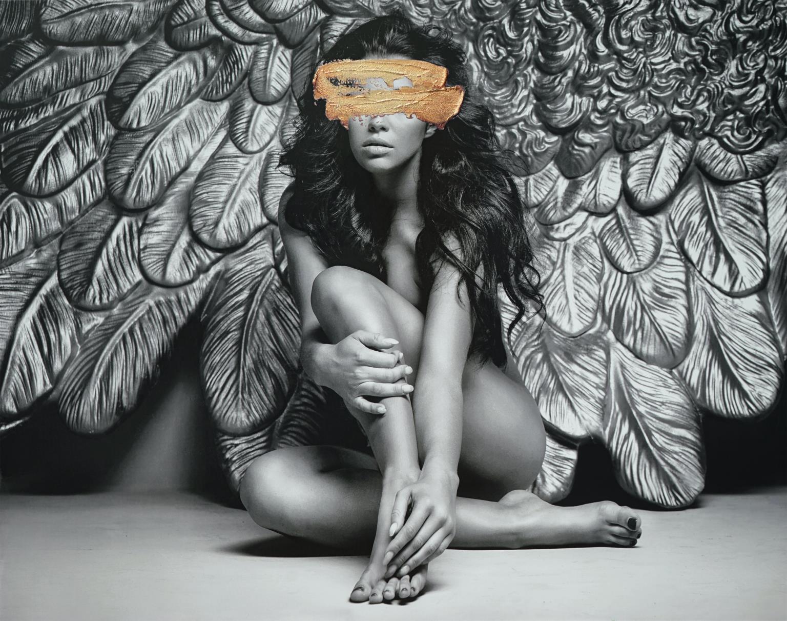 Hand Painted Textured Canvas Curated Canvas