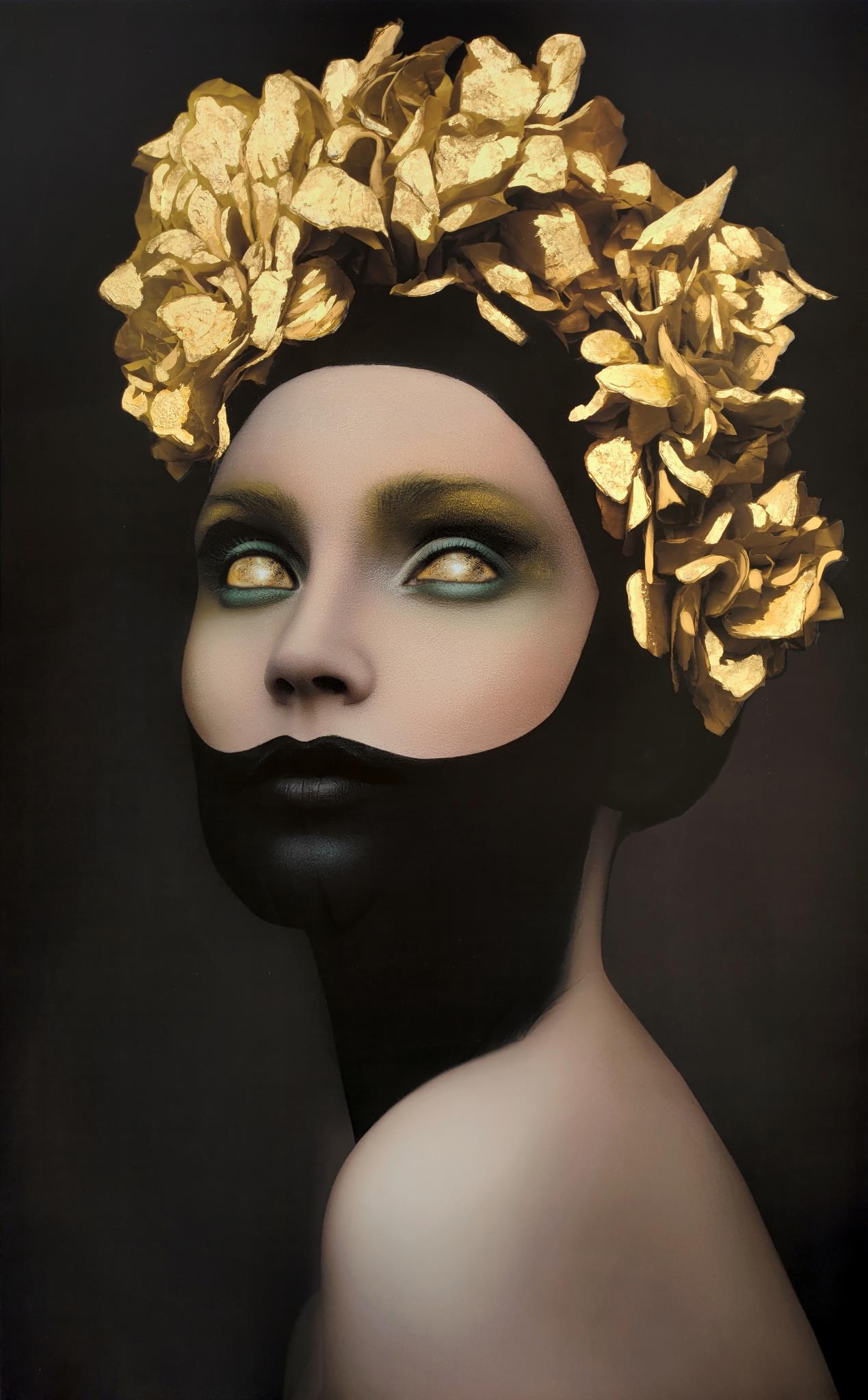 Hand Painted Textured Canvas Curated Canvas