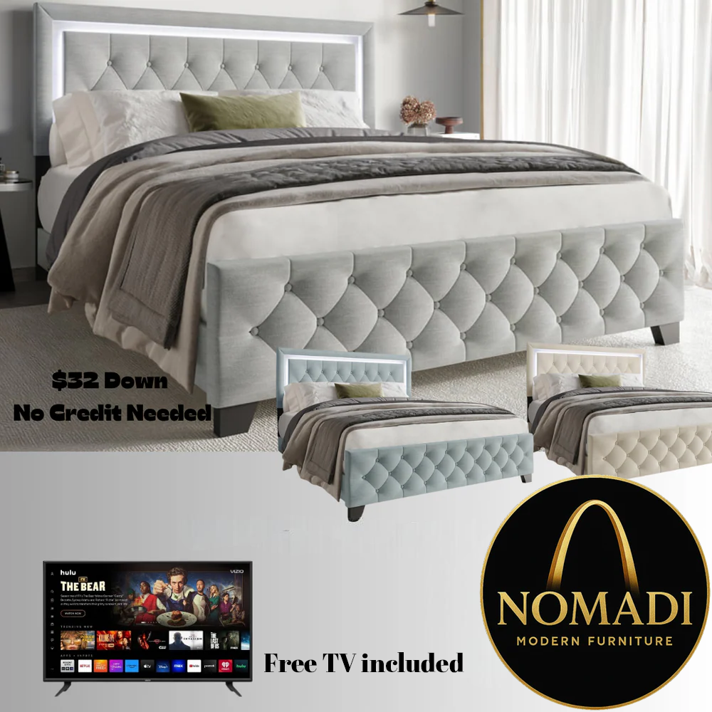 Lauren Tufted 3 Room Package