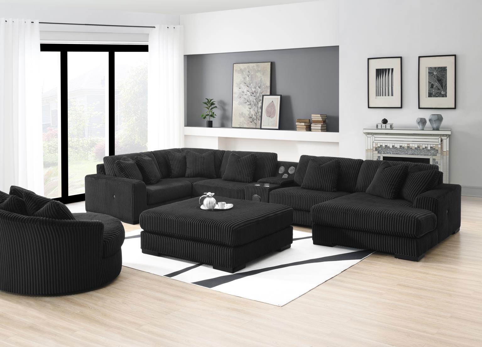 Bowie Ebony Living Collection