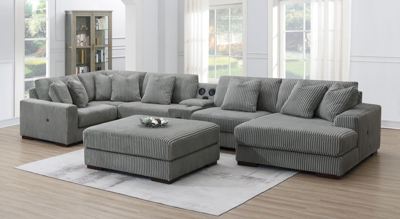 Bowie Gray Living Collection