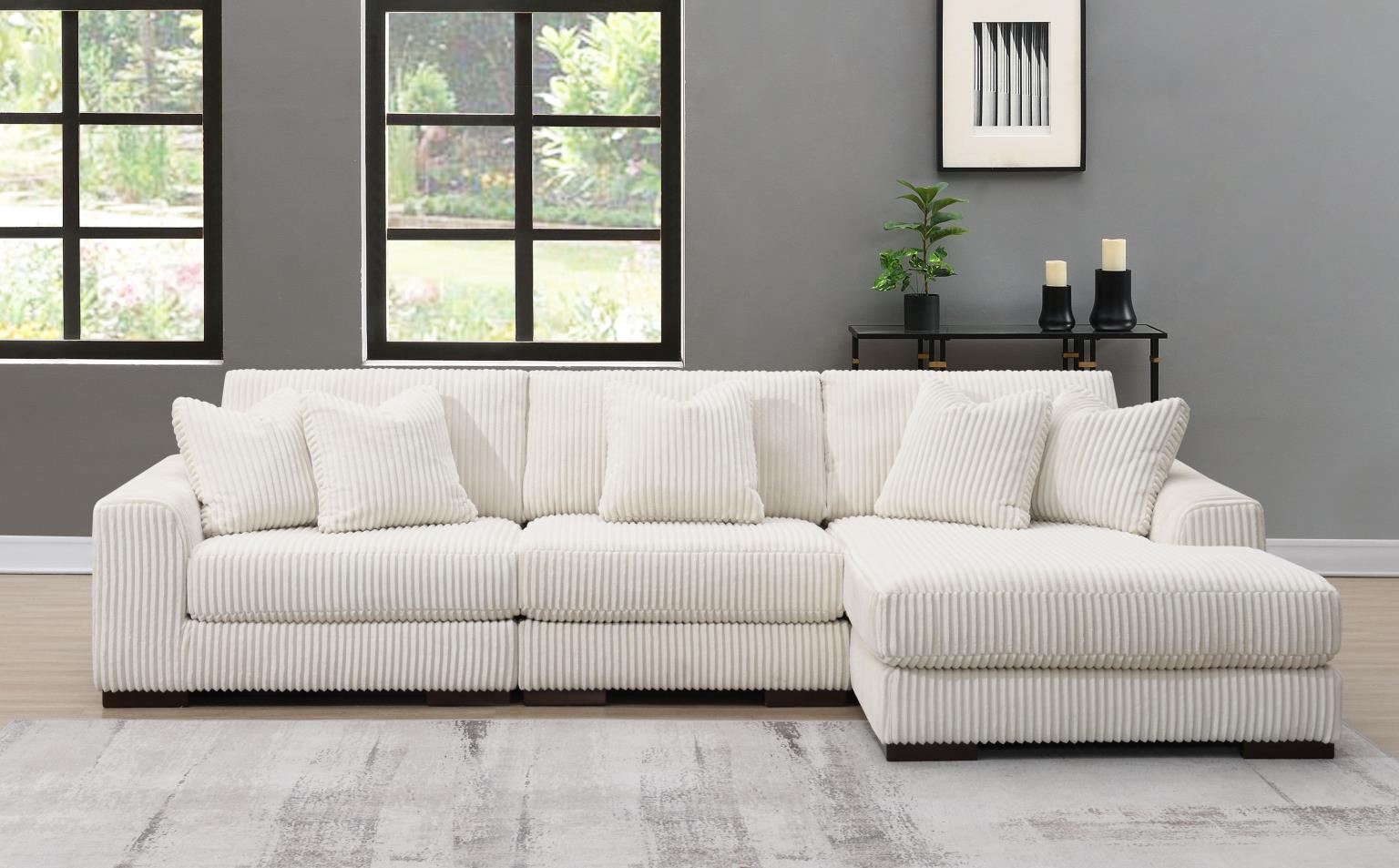 Bowie Ivory Living Collection
