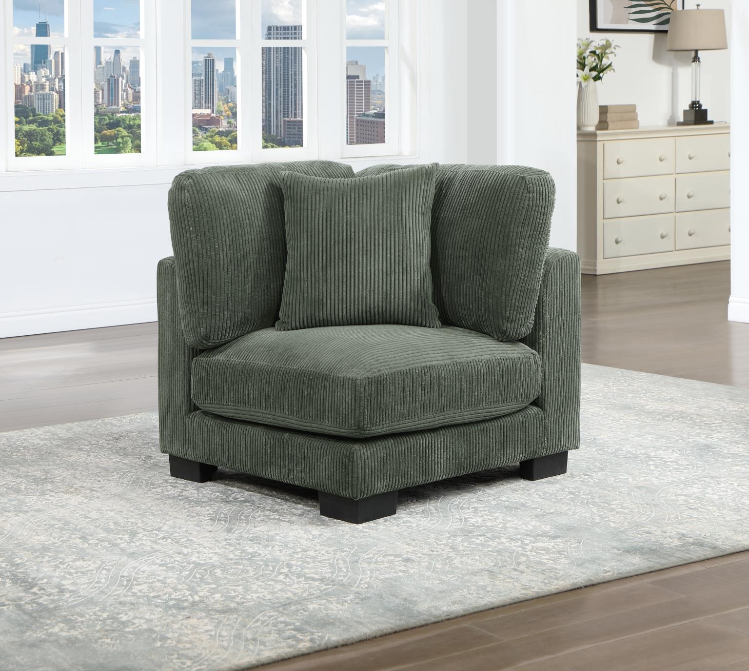 Bellagio Green Living Room Collection