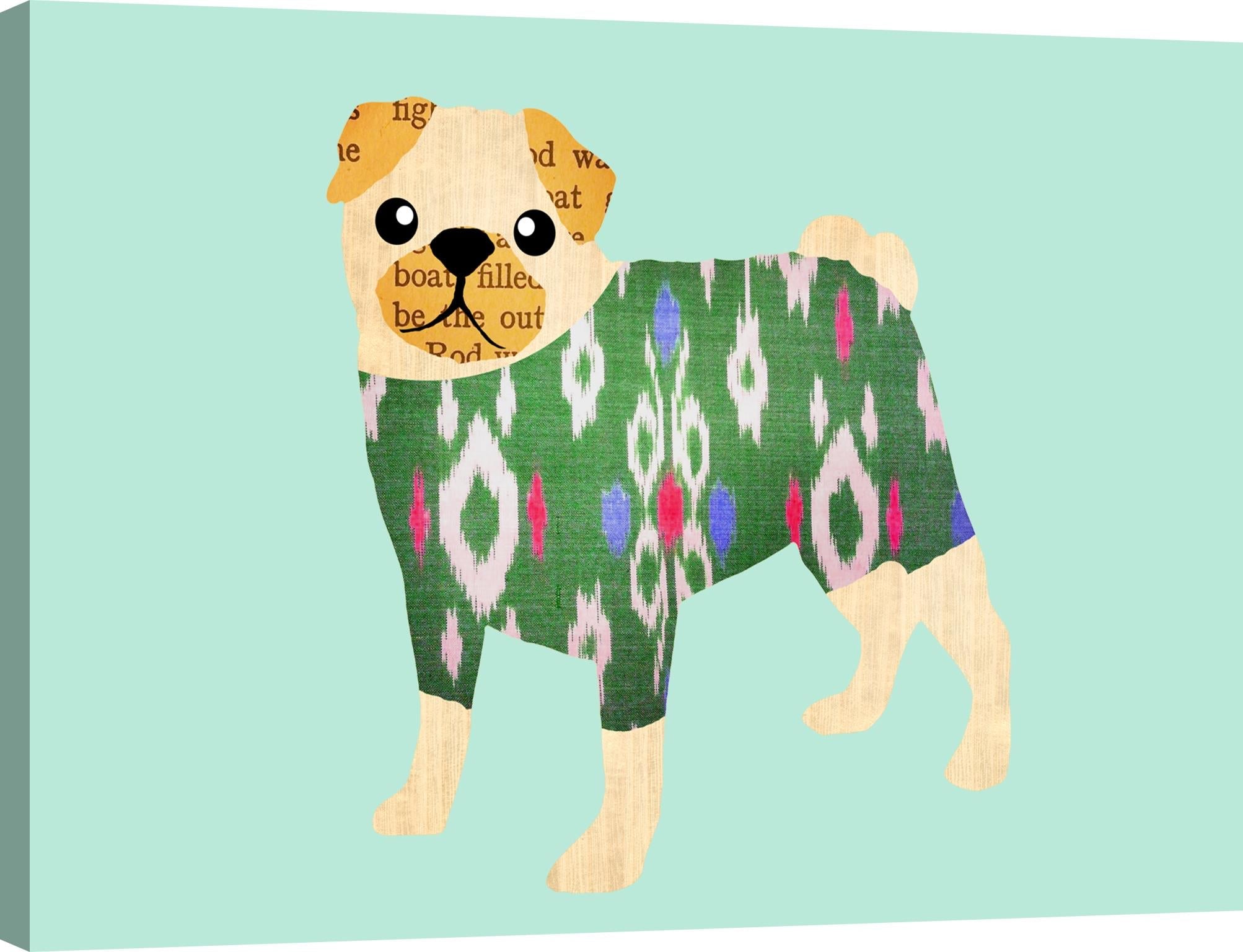 Gallery Wrapped Giclee On Canvas 1.5" Stretcher Bar Curated Canvas