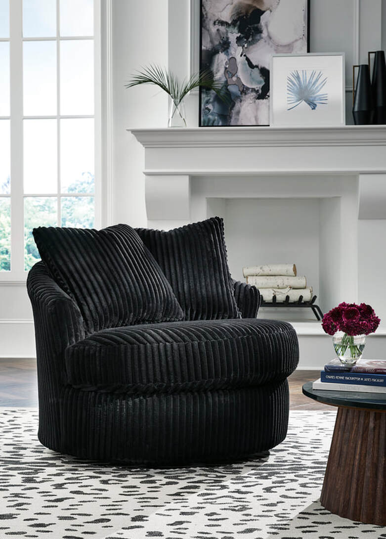 Ashley A3000725 Swivel Chair — Oversized Accent Seating