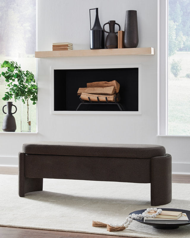 Ashley A3000750 Storage Bench — Hinged-Seat Storage