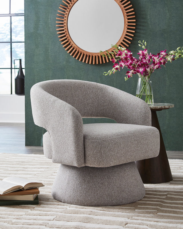 Ashley A3000757 Swivel Accent Chair — 360-Degree Swivel Base