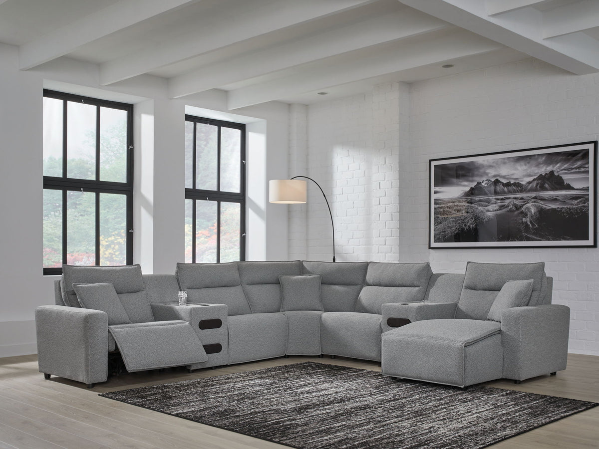 Modmax II 7-Piece Reclining Modular Sectional — view 29