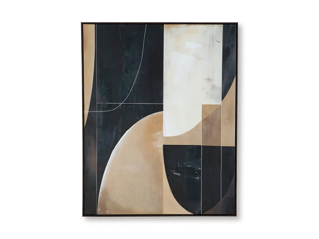 Ashley A8000464 Wall Art — Framed Canvas, Hangs 4 Ways
