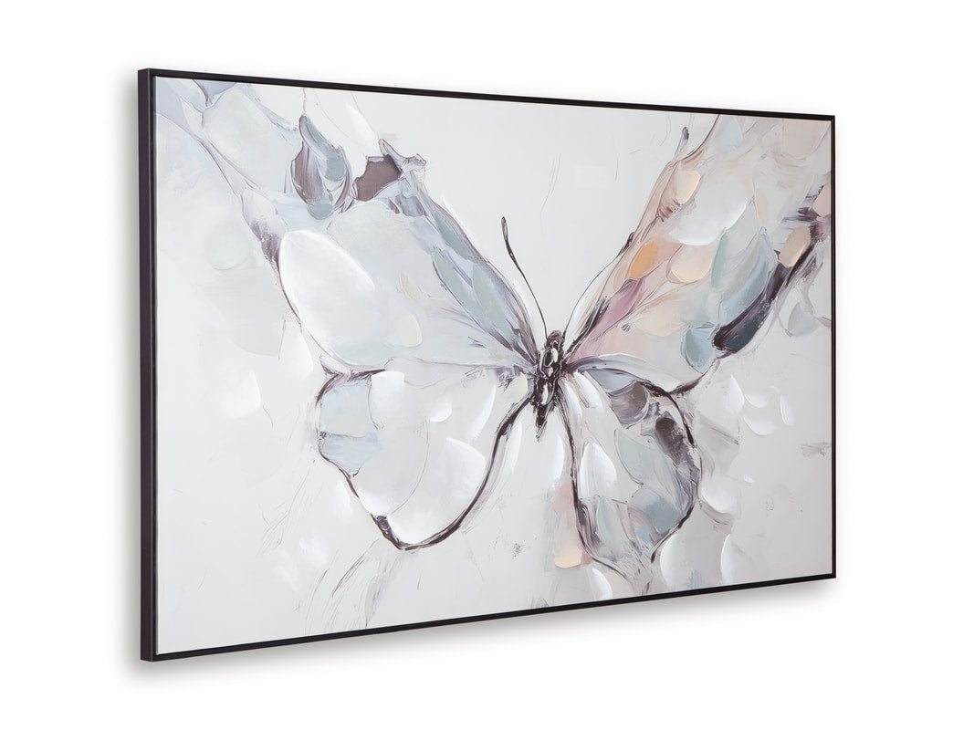 Ashley A8000487 Wall Art — Hand-Painted Gallery-Wrapped Canvas