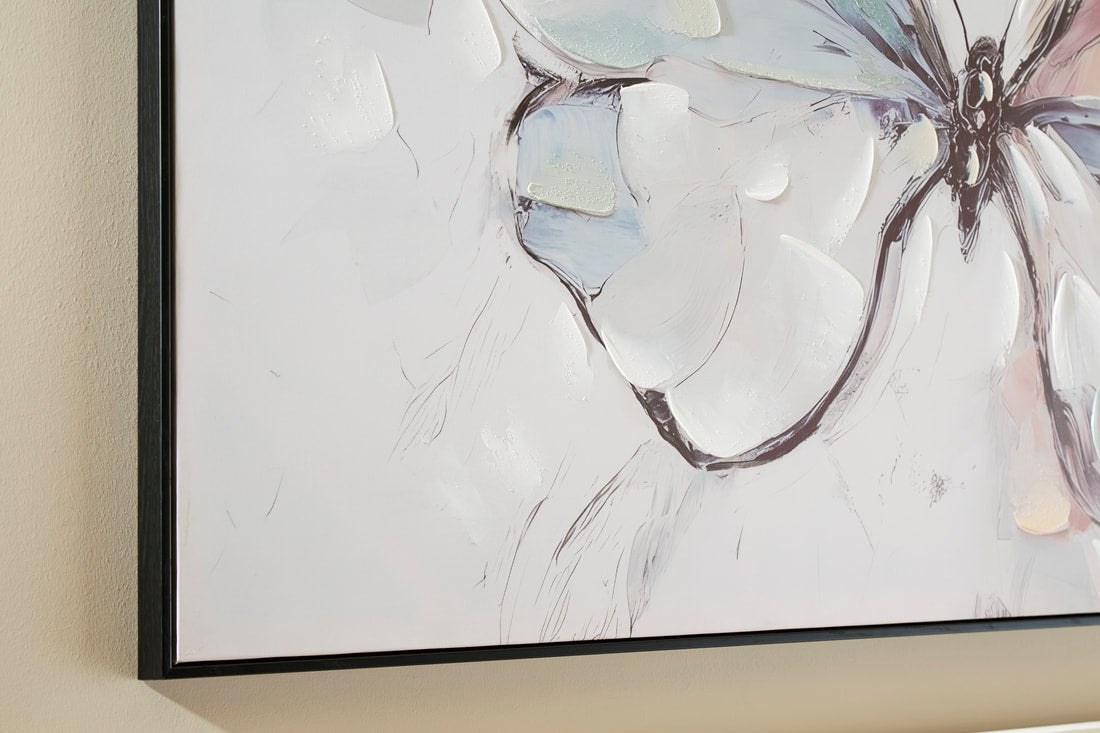 Ashley A8000487 Wall Art — Hand-Painted Gallery-Wrapped Canvas