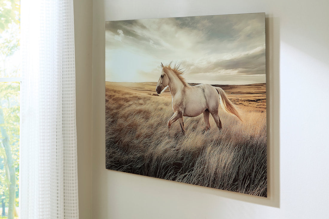 Ashley A8000489 Wall Art — Glossy Print on Glass