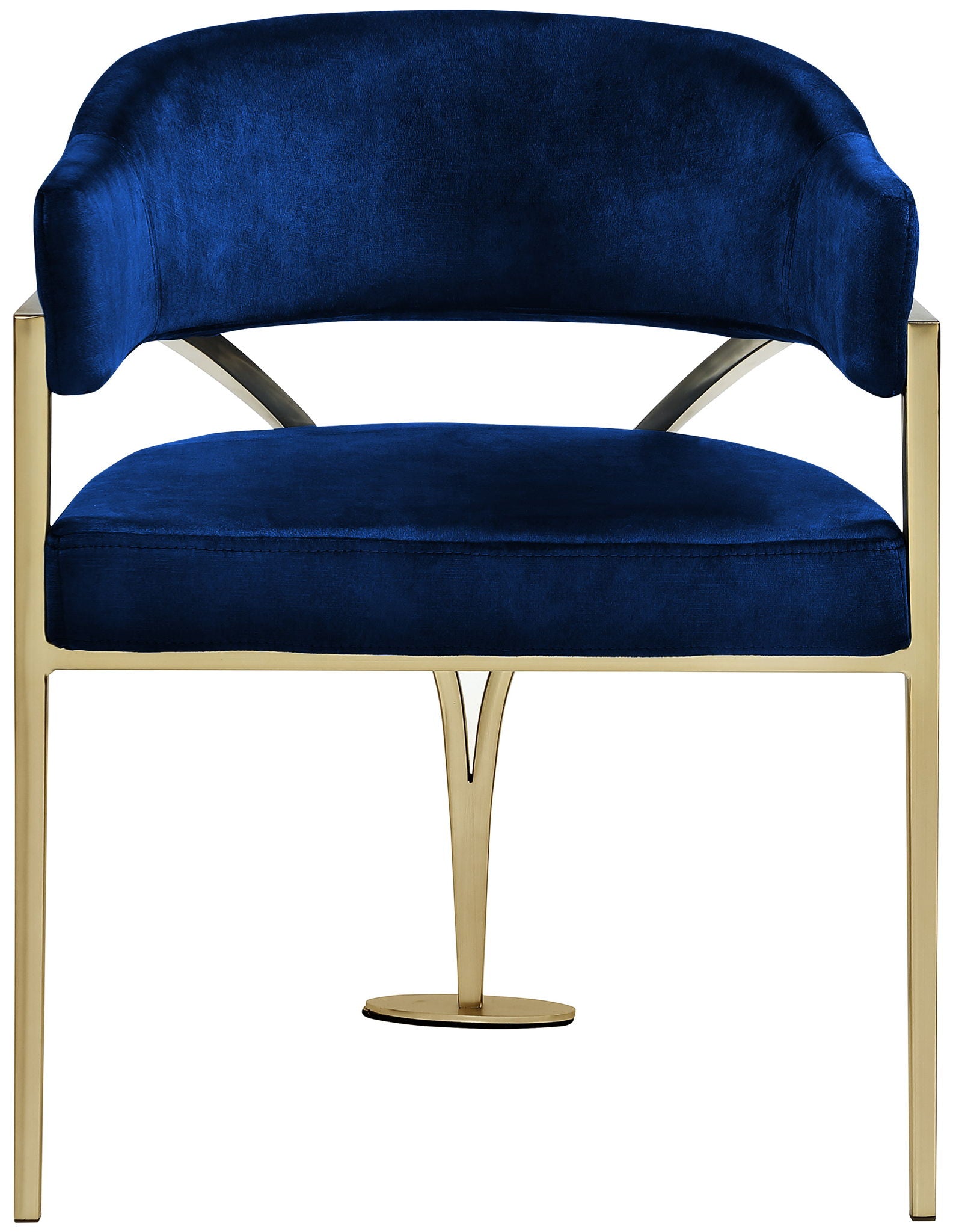 Madelyn - Dining Chair (Set of 2) - Brushed Brass