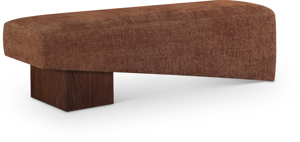 Alora - Bench with Dark Brown Base