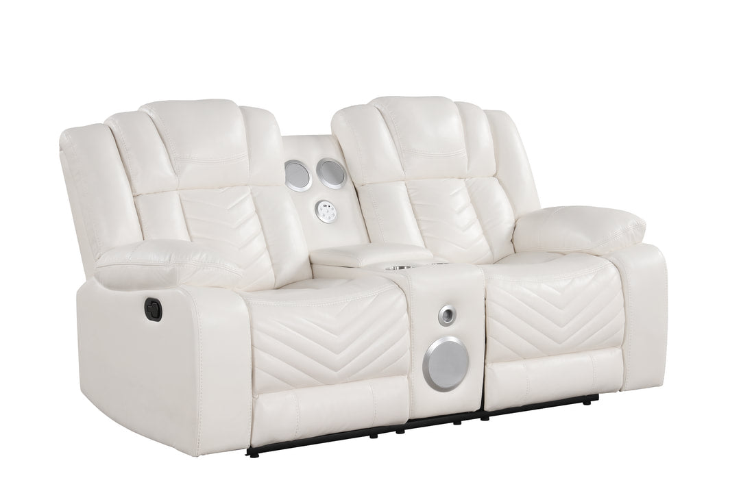 Ace 3PC Reclining Set — Bluetooth Speaker & LED Lights