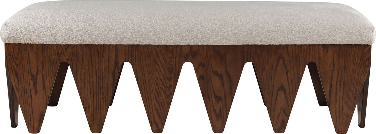 Altair - Bench with Dark Brown Base