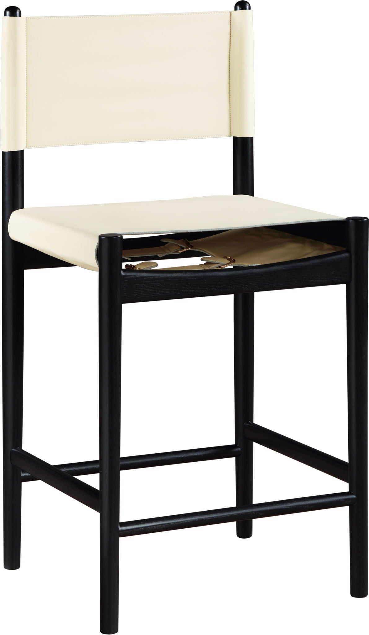Rawlins - Counter Stool with Black Frame