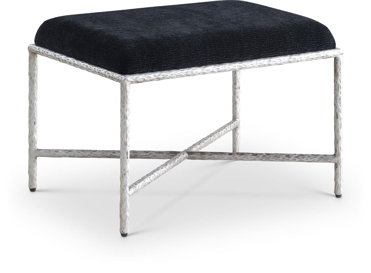 Valley - Bench with Silver Frame