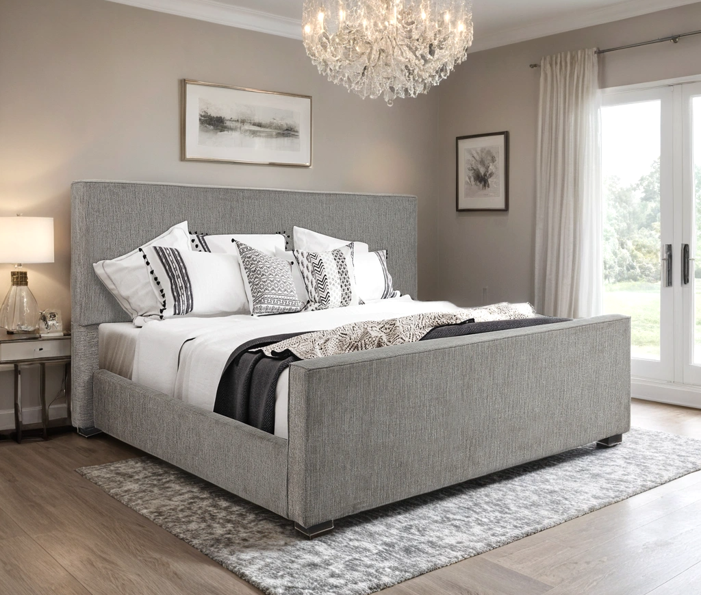 AVA Bed — 54" Tall Headboard