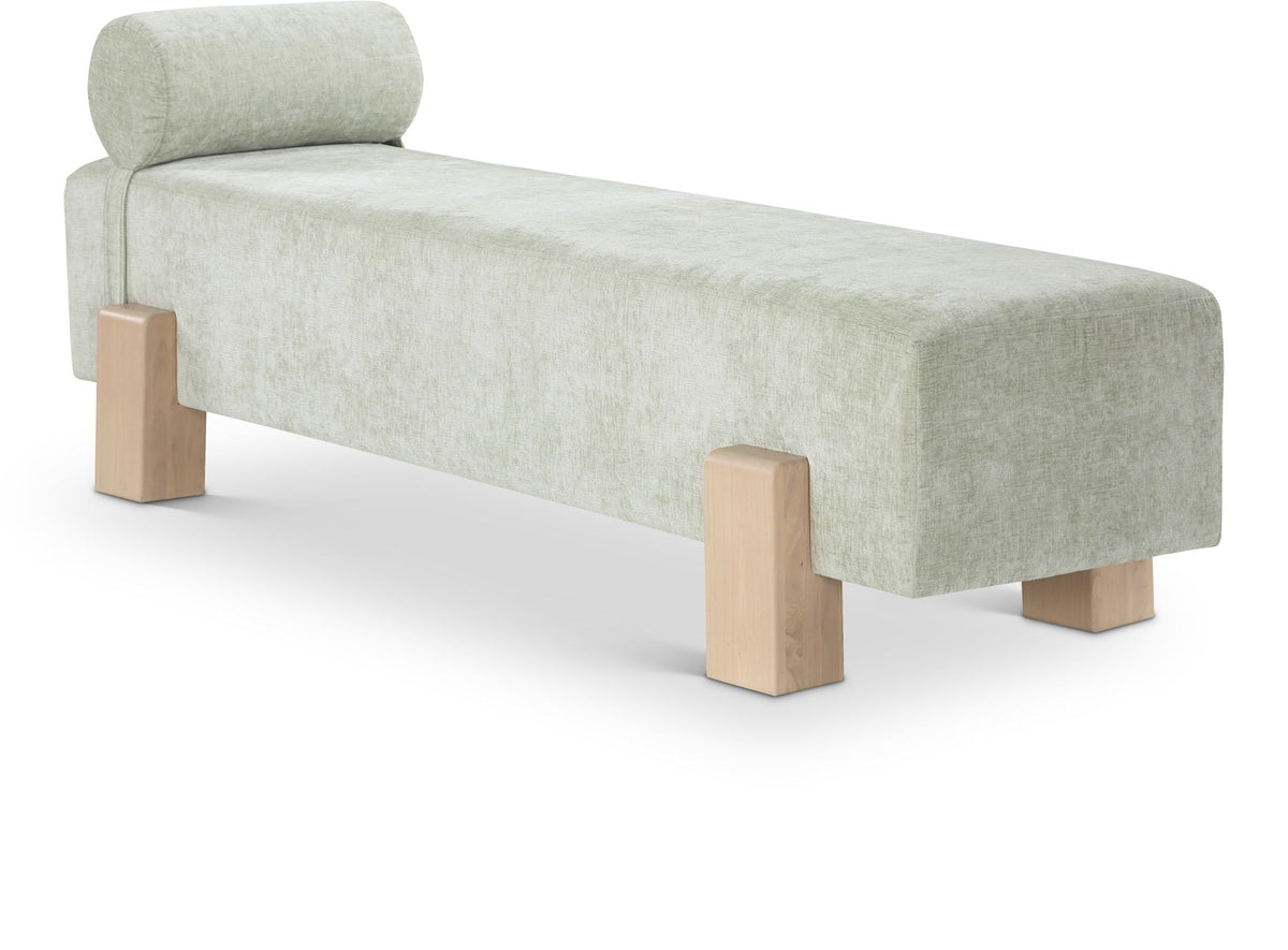 Edison - Bench with Light Brown Base