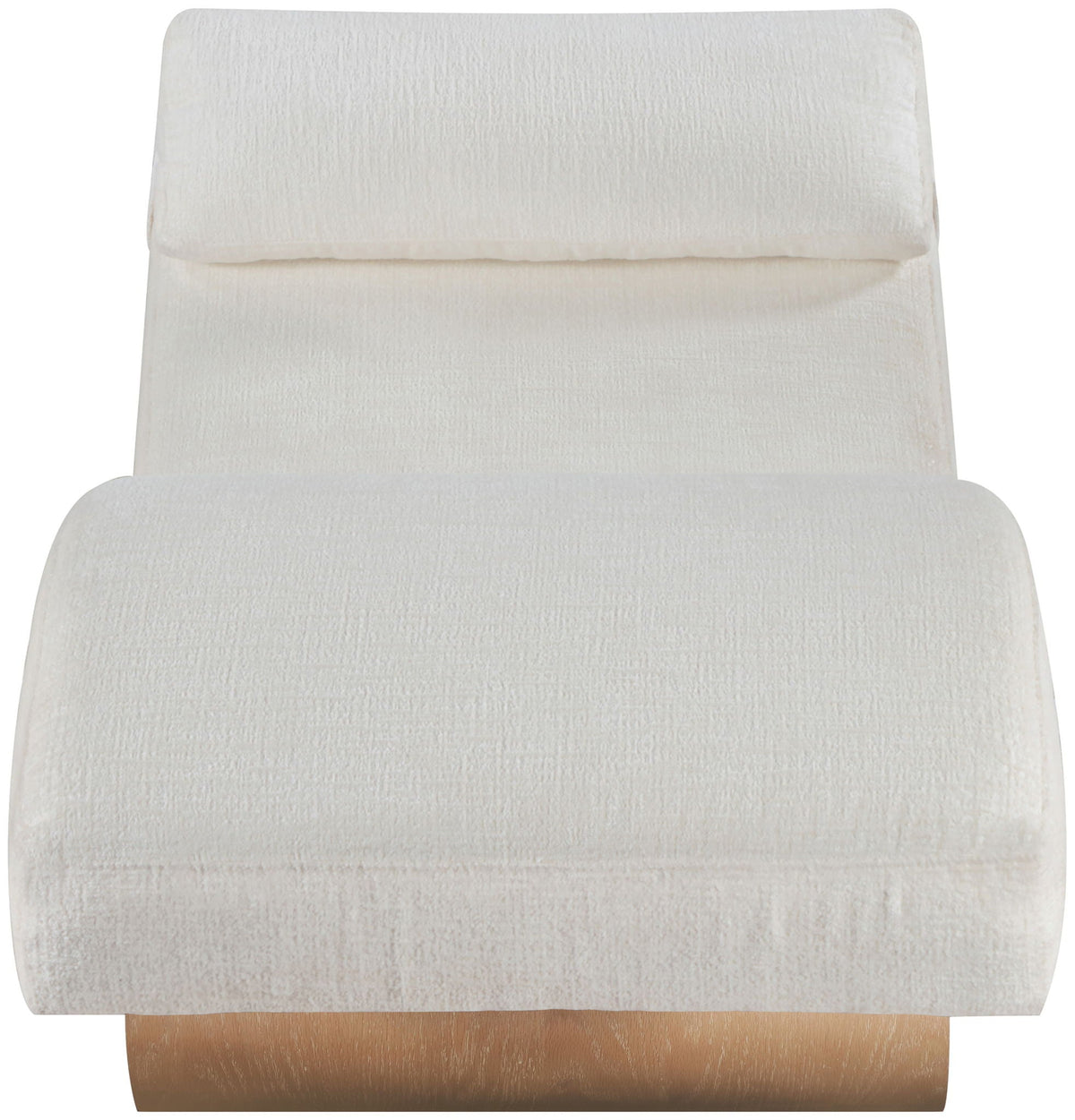 Marcella - Chaise Lounge with Natural Base