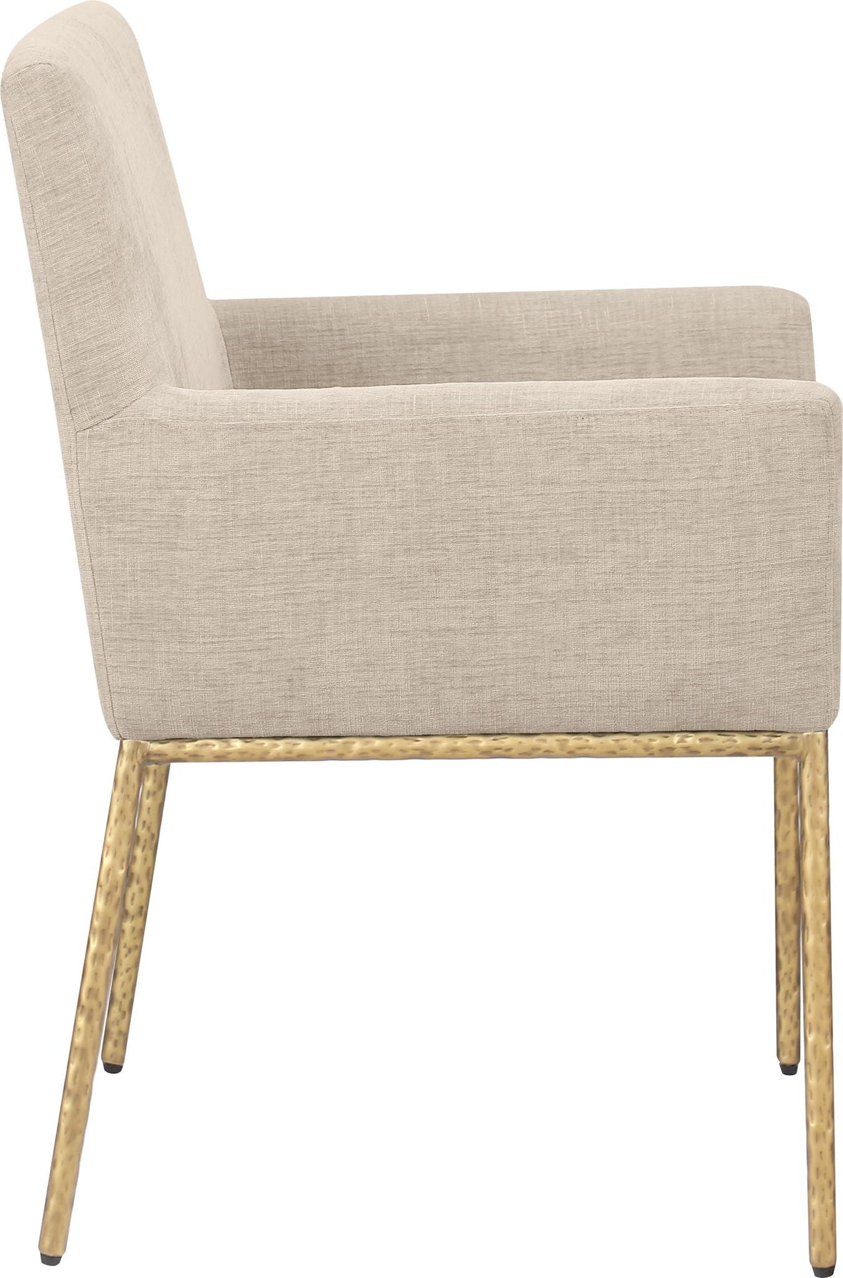 Reeves - Dining Chair (Set of 2) with Gold Legs